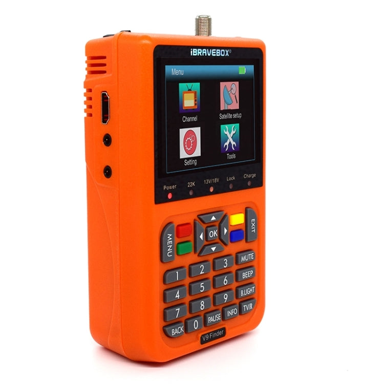 iBRAVEBOX V9 Finder Digital Satellite Signal Finder Meter, EU Plug, AU Plug, UK Plug