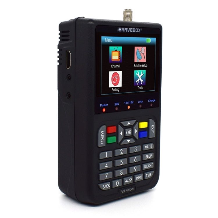 iBRAVEBOX V9 Finder Digital Satellite Signal Finder Meter, EU Plug, AU Plug, UK Plug