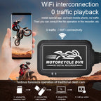 SE3 Dual AHD 1080P Waterproof HD Motorcycle DVR, Support TF Card / Cycling Video / Parking Monitoring, SE3