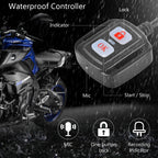 SE20 2.0 inch 1080P Waterproof HD Motorcycle DVR, Support TF Card / Cycling Video / Parking Monitoring, SE20