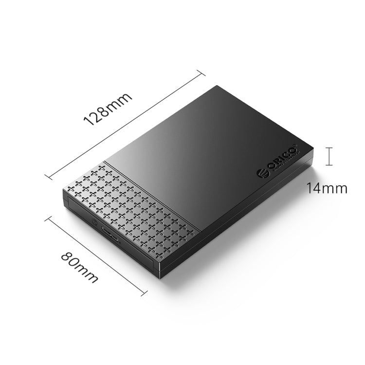 ORICO ORICO-2526U3-V1 2.5 inch USB 3.0 Micro-B Hard Drive Enclosure External Storage Case, Micro-B
