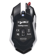 HXSJ S100 6 Keys Colorful Luminous Wired Gaming Mouse, S100