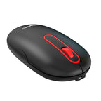 HXSJ T15 2.4GHz 4 Keys Wireless Mute Mouse, T15 Black, T15 White