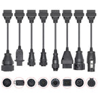 8 in 1 Truck TCS Auto Tool OBD2 Diagnostic Conversion Cable, 8 in 1 Truck Conversion Cable