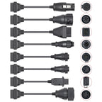 8 in 1 Truck TCS Auto Tool OBD2 Diagnostic Conversion Cable, 8 in 1 Truck Conversion Cable