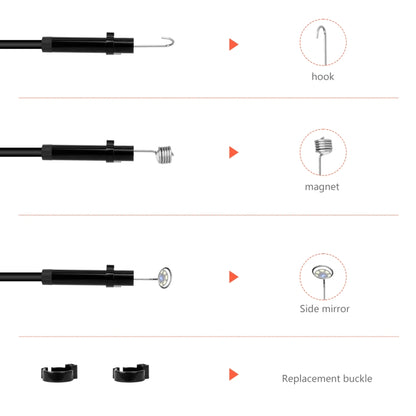 P130 4.3 inch Single Camera with Screen Endoscope, 2m, 5m, 10m