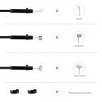 P130 4.3 inch Dual Camera with Screen Endoscope, 2m, 5m, 10m