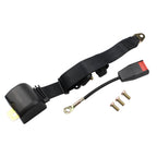2pcs/Box Car Driver Seat Belt Three-point Automatic Retractable Seat Belt, Three-point Seat Belt