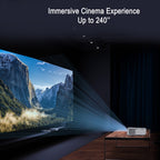 MECOOL KP1 1920x1080P 700ANSI Lumens Portable Mini LCD Smart Projector, KP1