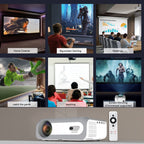 KP1 1920x1080P 700ANSI Lumens Portable Mini LCD Smart Projector, KP1