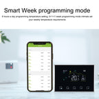 BHT-8000RF-VA- GBCW Wireless Smart LED Screen Thermostat With WiFi, Specification:Electric / Boiler Heating, Electric Heating, Electric Boiler Heating, Boiler Heating, Water Heating, Hydroelectric Heating, Water Boiler Heating