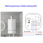 220V Smart Home Heating Thermostat Boiler Heating WiFi Thermostat, BHT-2002GCLM