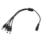 DC Female to DC Male Power Connection Extension Cable, 0.37m 4 in 1, 0.42m 8 in 1, 0.37m 2 in 1, 0.37m 6 in 1, 0.37m 3 in 1, 0.5m 16 in 1