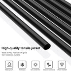 DC Female to DC Male Power Connection Extension Cable, 0.37m 4 in 1, 0.42m 8 in 1, 0.37m 2 in 1, 0.37m 6 in 1, 0.37m 3 in 1, 0.5m 16 in 1
