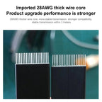 PCI-E 3.0 1X to 16X 180 Degree Graphics Card Extension Cable, 10cm, 15cm, 20cm, 25cm, 40cm, 50cm