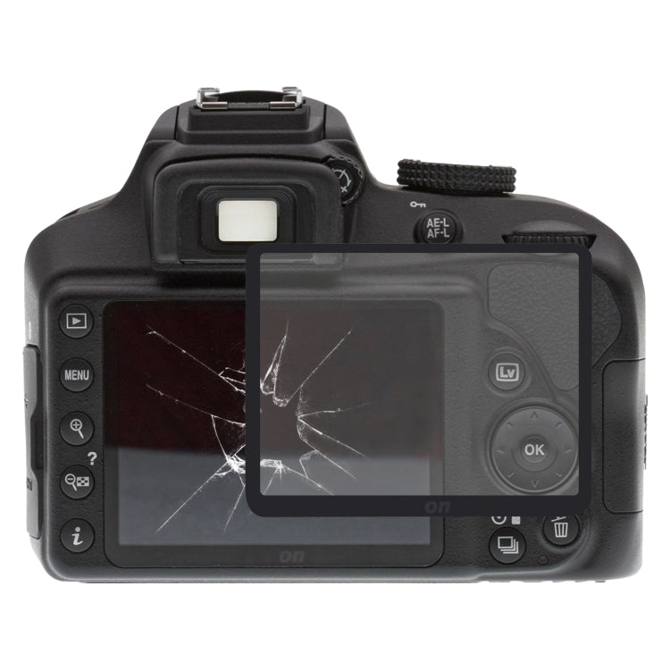 Acrylic Material LCD Screen Outer Lens, For Nikon D80, For Nikon D5100, For Canon EOS 450D, For Nikon D5200, For Canon EOS 1300D, For Nikon D3400, For Canon EOS 5D Mark II, For Canon EOS 60D / EOS 600D, For Canon EOS 500D, For Nikon D7000              ...