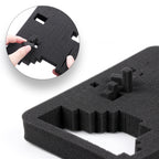 RUIGPRO Shockproof Waterproof Portable Case Box Size : 33.5cm x 24.7cm x 6.3cm, 33.5cm x 24.7cm x 6.3cm