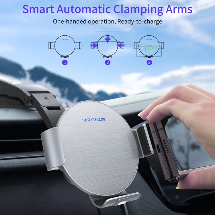 Dual Coil Car Phone Holder Wireless Charger, S9, S11