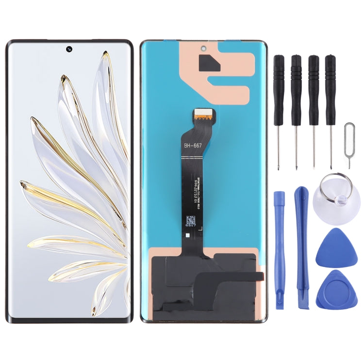 Original LCD Screen For Honor Magic4 Pro With Digitizer Full Assembly, Not Supporting Fingerprint Identification, For Honor Magic4 (Original), For Huawei P50 Pocket (Original), For Honor 70 (Original), For Honor 60 Pro (Original), For Honor Magic3     ...