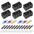 6 in 1 ANS Car Fuse Holder Fuse Box, 40A & 50A & 60A, 60A & 80A & 100A