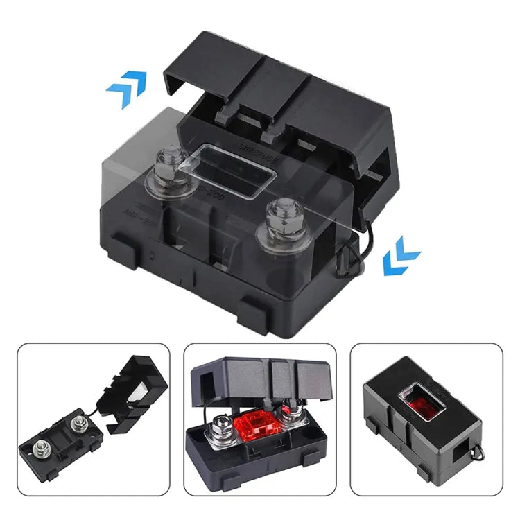 6 in 1 ANS Car Fuse Holder Fuse Box, 40A & 50A & 60A, 60A & 80A & 100A