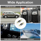 2 in 1 ANL Car Fuse Holder Electrical Protection Insulating Cover, 50A, 80A, 100A, 120A, 150A, 200A, 250A, 300A, 400A, 500A