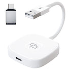 THT-020-7 USB + USB-C / Type-C Carplay Mirror Adapter for iPhone, THT-020-7