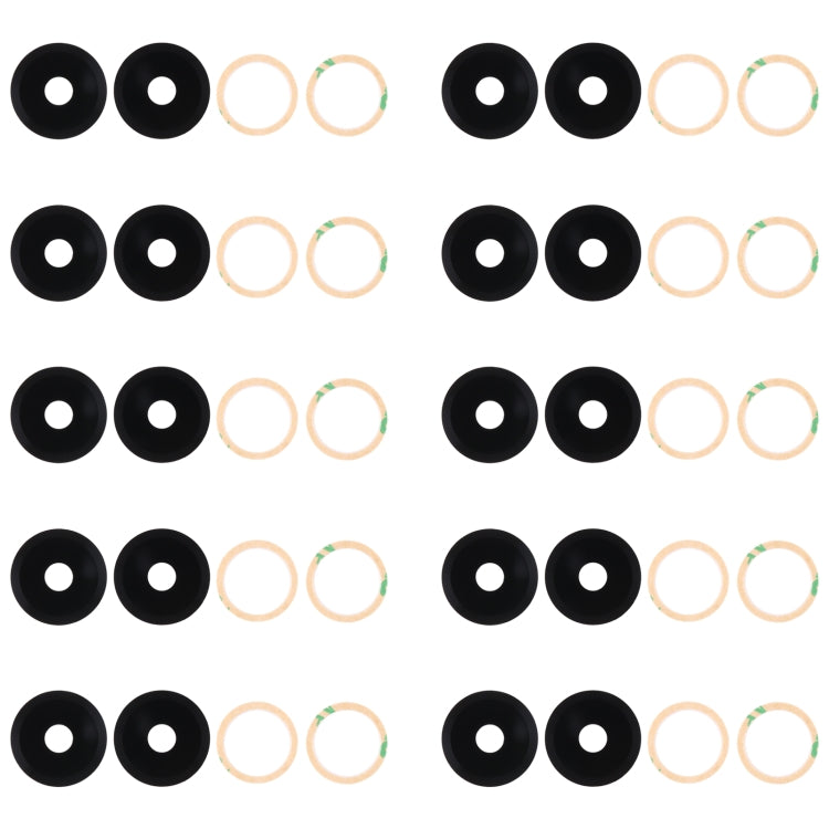 10pcs Back Camera Lens, For Xiaomi Redmi K50i, For Xiaomi Redmi Note 11T Pro, For Xiaomi Redmi Note 11T Pro+, For Xiaomi Poco X4 GT, For Infinix Note 11 Pro x697, For Tecno Camon 17 CG6, For Tecno Camon 19, For Tecno Camon 17 Pro CG8, For vivo Y16     ...