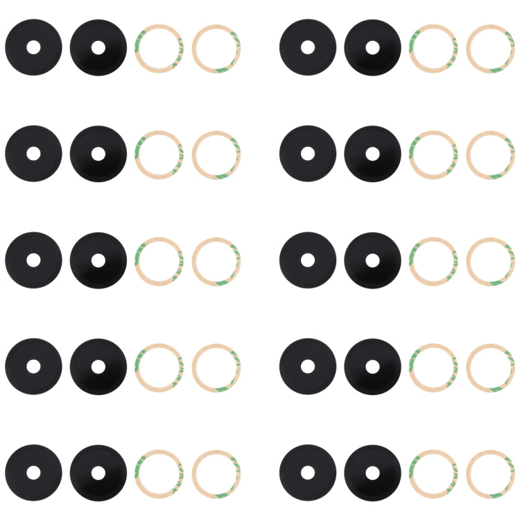 10pcs Back Camera Lens, For Xiaomi Redmi K50i, For Xiaomi Redmi Note 11T Pro, For Xiaomi Redmi Note 11T Pro+, For Xiaomi Poco X4 GT, For Infinix Note 11 Pro x697, For Tecno Camon 17 CG6, For Tecno Camon 19, For Tecno Camon 17 Pro CG8, For vivo Y16     ...