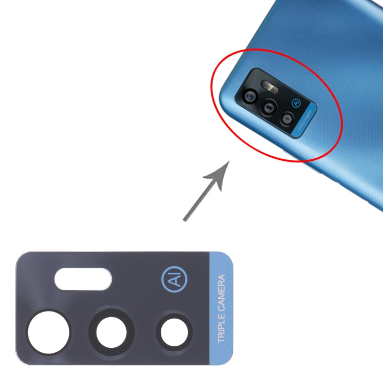 Back Camera Lens, For ZTE Blade A71 A7030, For ZTE Axon 30 Ultra 5G A2022P, For ZTE S30 Pro A2122H