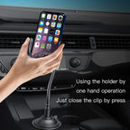 Yesido C112 Universal Car Water Cup Holder Telescopic Hose Phone Holder, C112