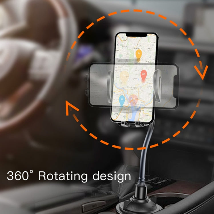Yesido C112 Universal Car Water Cup Holder Telescopic Hose Phone Holder, C112