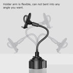 Yesido C112 Universal Car Water Cup Holder Telescopic Hose Phone Holder, C112