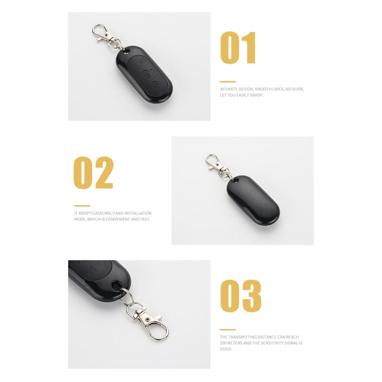 2pcs For Yadea Four-button Anti-theft Alarm Wireless Key Remote Control, 315MHz Copy Code, 315MHz Learning Code, 433MHz Copy Code, 433MHz Learning Code