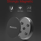 Yesido C38 Car Round Plate Magnetic Phone Holder, C38