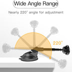 Yesido C41 Car Windshield Telescopic Suction Cup Magnetic Phone Holder, C41