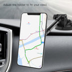 Yesido C41 Car Windshield Telescopic Suction Cup Magnetic Phone Holder, C41