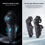 Motolsg Motorcycle Bicycle Riding Protective Gear, 2 in 1 Knee Pads, 2 in 1 Elbow Pads, 4 in 1 Elbow Pads