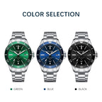 NORTH EDGE ANCHOR Men Outdoor 100m Waterproof Mechanical Watch, ANCHOR
