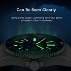 NORTH EDGE ANCHOR Men Outdoor 100m Waterproof Mechanical Watch, ANCHOR