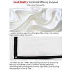 Simple Folding Thin Polyester Projector Film Curtain, 30 inch 16:9, 150 inch 4:3, 180 inch 16:9, 150 inch 16:9, 200 inch 16:9