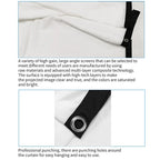 Simple Folding Thin Polyester Projector Film Curtain, 30 inch 16:9, 150 inch 4:3, 180 inch 16:9, 150 inch 16:9, 200 inch 16:9