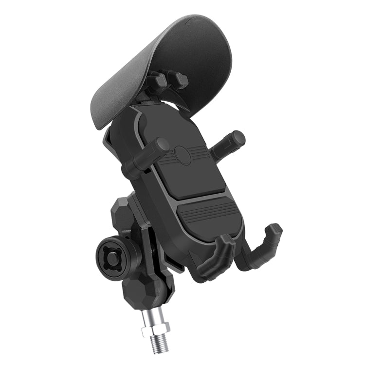 WUPP ZH-1848A1 Motorcycle Shock Absorption Riding Phone Navigation Holder, M8 Ball Joint, M10 Ball Joint