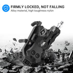WUPP ZH-1848A1 Motorcycle Shock Absorption Riding Phone Navigation Holder, M8 Ball Joint, M10 Ball Joint