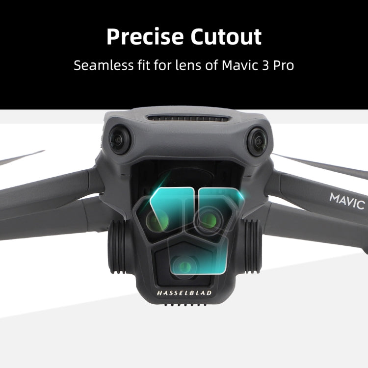 Sunnylife M3P-BHM578 2 Sets HD Explosion-proof Tempered Glass Film, Sunnylife For DJI Mavic 3 Pro