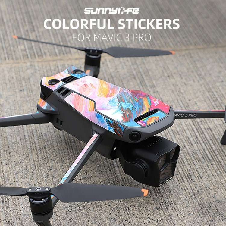 Sunnylife Drone Body Remote Control Decorative Stickers Set, For DJI Mavic 3 Pro / RC, For DJI Mavic 3 Pro / RC Pro