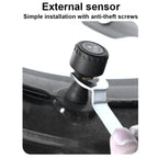 Tire Pressure Temperature Monitoring Sensor, Front Wheel, Rear Wheel, Front Rear Wheel