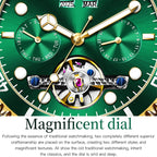 OLEVS 6605 Men Multifunctional Waterproof Mechanical Watch