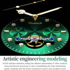 OLEVS 6605 Men Multifunctional Waterproof Mechanical Watch