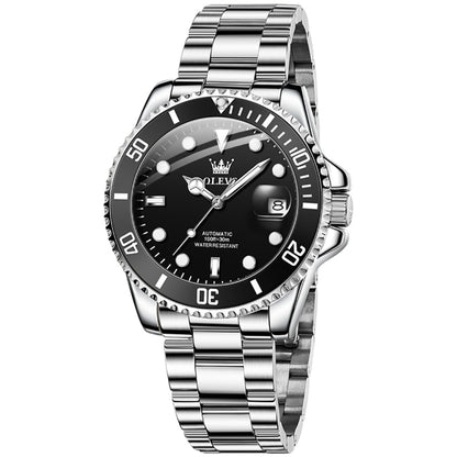 OLEVS 6650 Men Luminous Waterproof Mechanical Watch